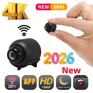 2026 New Miniature Camera - 1080P Clear Night Vision Function - Lightweight and Portable - High-Quality Camera - Motion Detection - Wireless Surveillance Camera
