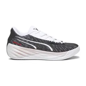 PUMA Mens All Pro Nitro Lace Up Basketball Sneakers Shoes - White