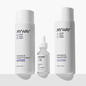 My Way Hair DNA Frizz Control Set - Volume & Frizz Control with Cocoa Butter - Deep Hydration & Damage Repair - Paraben-Free Formula