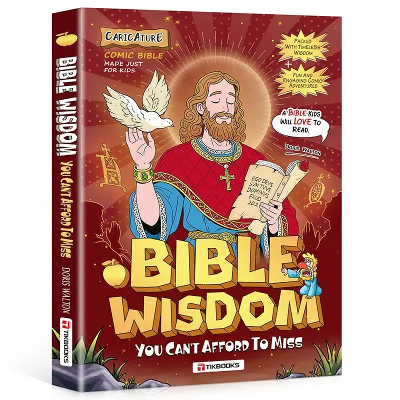【TIKBOOKS】Bible Stories in Comics: Timeless Wisdom for Young Hearts and Minds