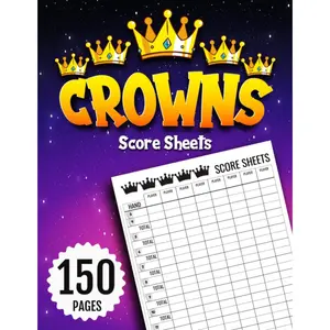 Crowns Score Sheets: 150 Pages - Paperback