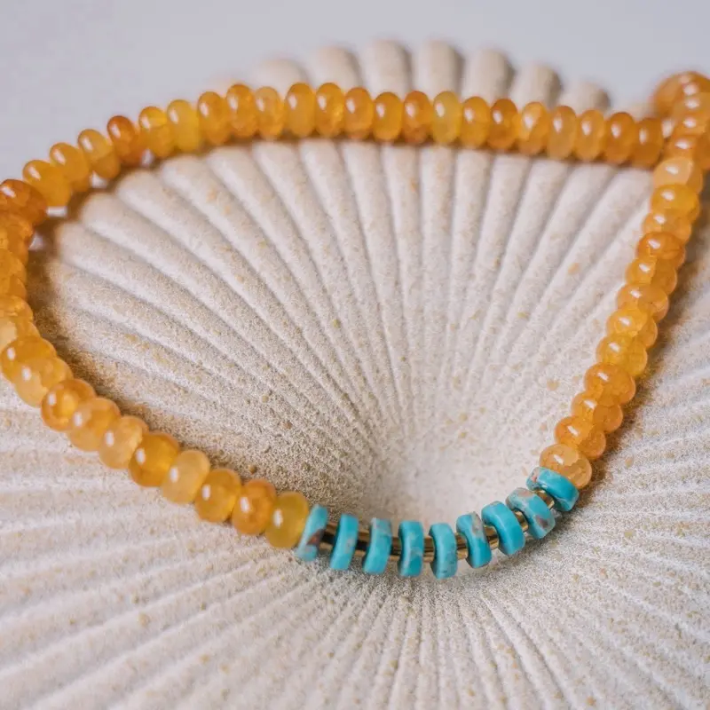 Spark of the day Beaded Colorful Necklaces