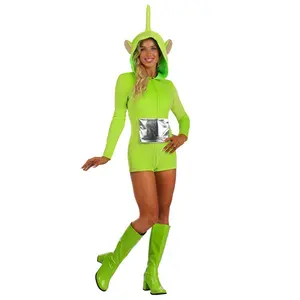 Women's Teletubbies Dipsy Romper Costume