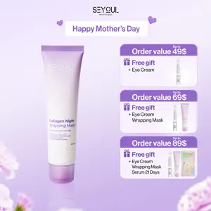[GIFT] Seyoul Collagen Wrapping Mask 50ml – Firming & Hydrating 80% Fresh Collagen Korean Night Care for Radiant Skin With Niacinamile