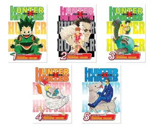 Hunter  Hunter: The Beginning (Vols 1-5) Vol. 1-5 5-Book Manga Bundle Set - Paperback
