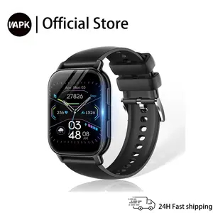 【2025 New】WAPiK P5S Smart Watch 1.96-inch super large touch screen. Vacuum galvanized metal appearance.Bluetooth call. Health detection. Support multiple sports. Waterproof IPX8. Bluetooth 5.4. Customizable watch face. Compatible with Apple and Android.