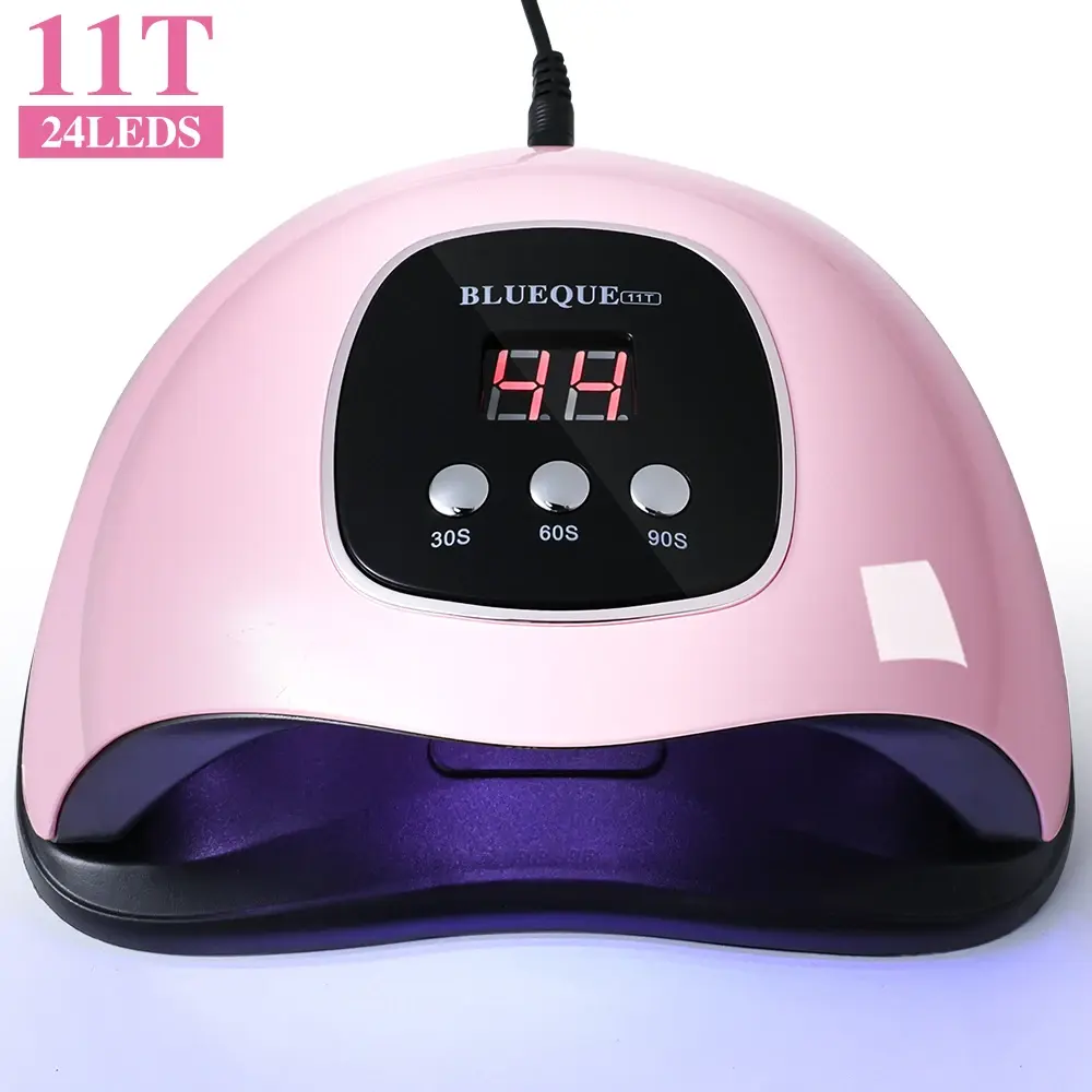 LIMEGIRL Professional 24 LED UV Nail Dryer Lamp - Fast Drying Manicure Machine for Home Use with USB Cable, Ideal for Gel Polish and Varnish, Perfect for Salon Quality Nails at Home NONE