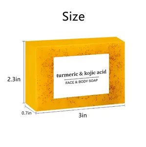 Turmeric & Kojic Acid Soap for a Flawless Glow | Deep Moisturizing & Repairing Formula