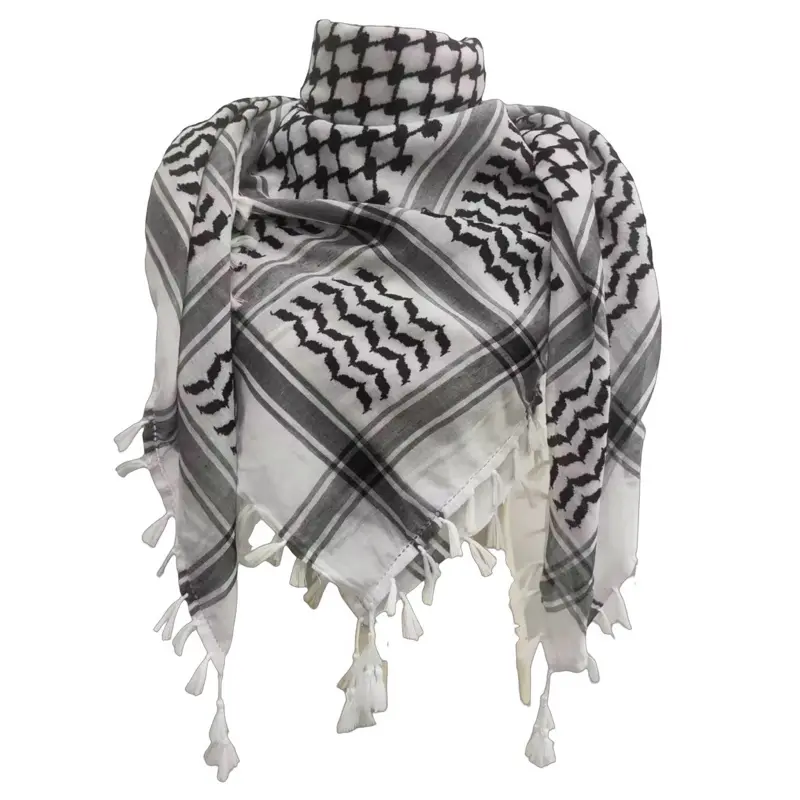 Winter Tactical Shemagh Scarf – Full Face Cover Keffiyeh Wrap for Cold Weather Outdoor Riding Windproof Warm