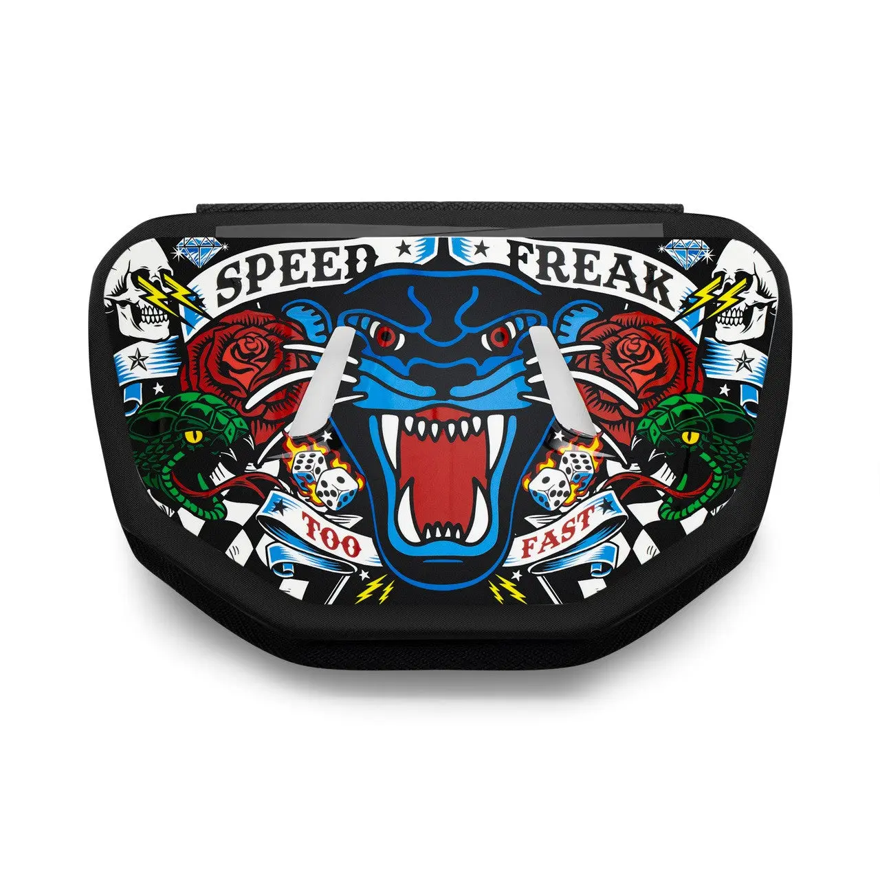 Speed Freak Football Back Plate