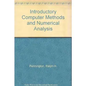 USED Book - Introductory Computer Methods and Numerical Analysis by Ralph H. Pennington (Hardcover) - english