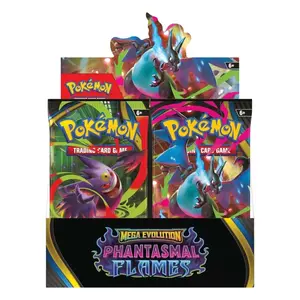 Pokémon Phantasmal Flames Factory-Sealed Trading Card Booster Box, 36 Packs
