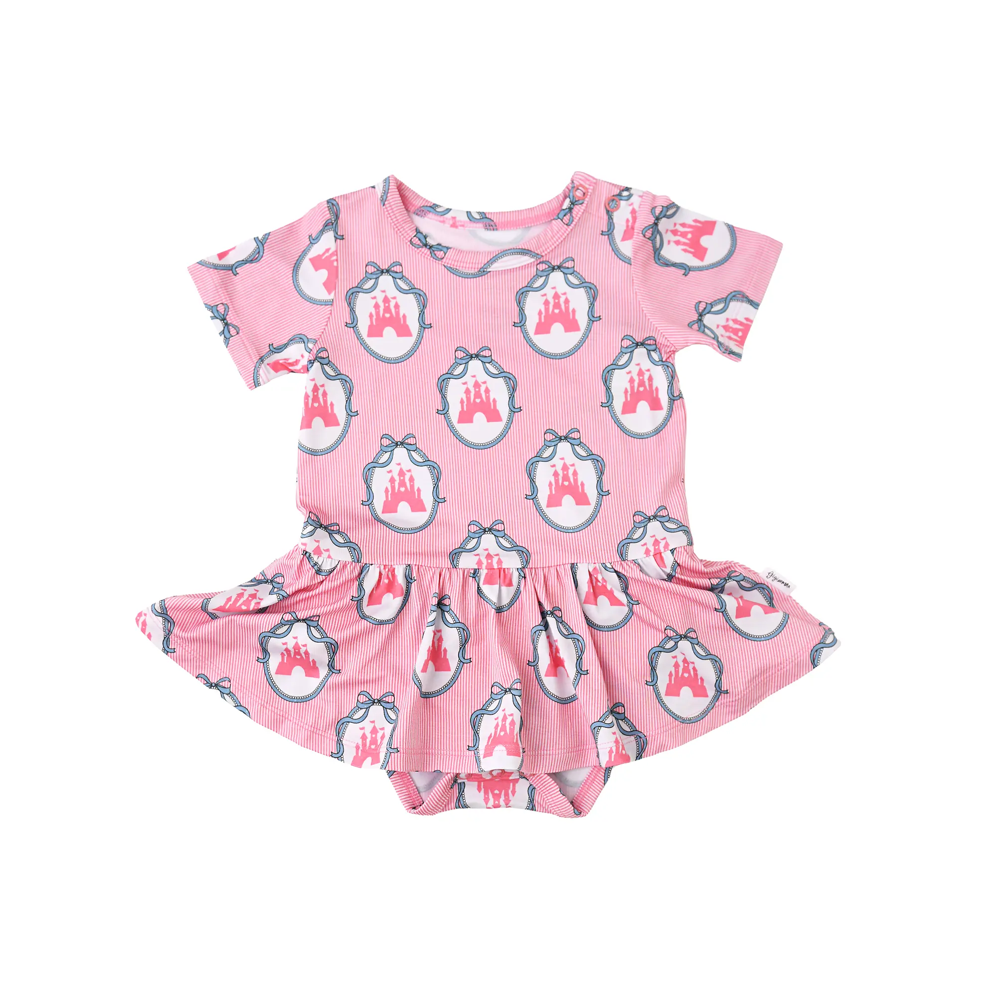 Maeve Castles TUTU Super Soft Comfortable Baby Tutu Skirt with Fitted Bodysuit 3 Snaps for Easy Diaper Changes Bamboo Viscose Fabric
