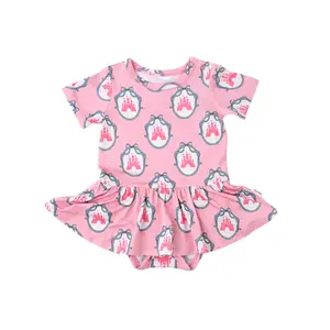 Maeve Castles TUTU Super Soft Comfortable Baby Tutu Skirt with Fitted Bodysuit 3 Snaps for Easy Diaper Changes Bamboo Viscose Fabric