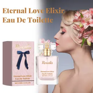 Natural Fresh Elegant Perfume Eau De Toilette for Wrist Neck Behind Ear, Small Batch Couple Date Atmosphere Scent, Long-Lasting Body Fragrance