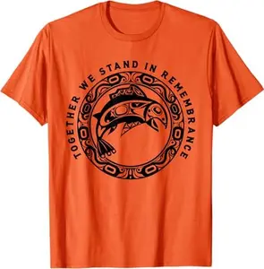 Orange Unity Day Every Child Counts Native American T-Shirt
