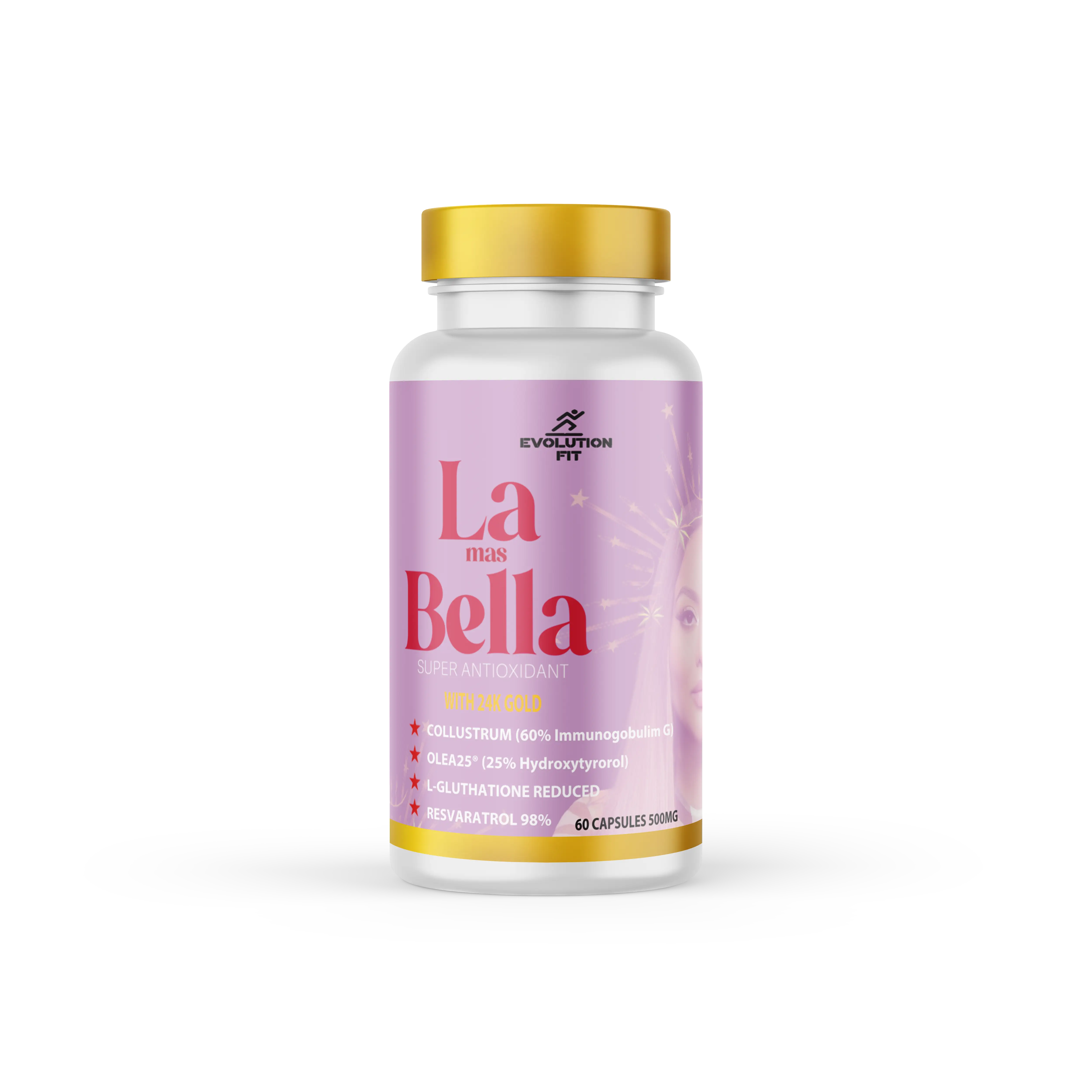 La Mas Bella By Mayeli Alonso 60 Golden Capsules Supplement