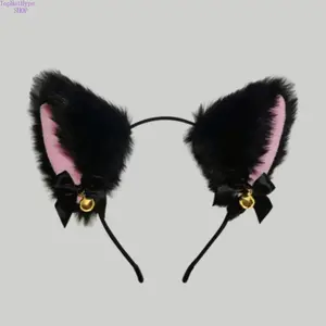 New Cute Cat & Bunny Ears Headband Hair Clips for Women, Soft Plush Animal Themed Hair Accessories, Trendy Festive Design Perfect for Christmas, New Year, Halloween, Holiday Parties, Cosplay, Masquerade & Daily Dress Up