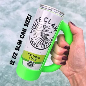 12 oz Slim Can Holder Handle Redbull, Alani Nu, White Claw