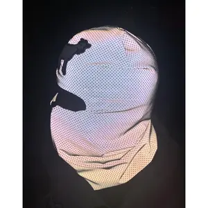 Reflective Goat Balaclava Zip Up with Goat Emblem 