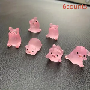 Cute Mini Pig Design Car Ornament, Mini Car Dashboard Decoration, Car Interior Decoration Accessories for Women & Men, Girly Car Accessories, Car Desktop Decor