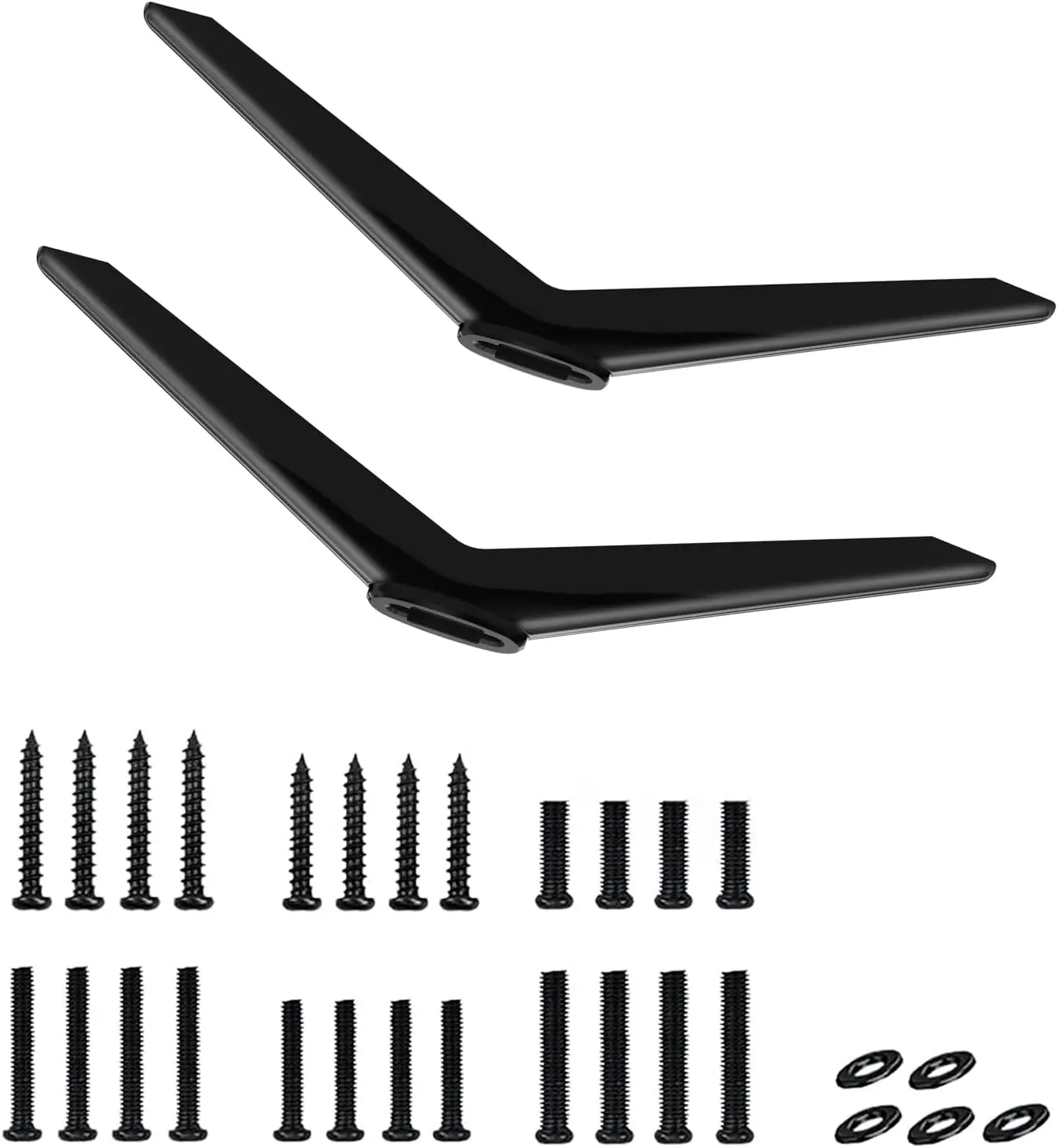 Upgraded TV  for   TVs 32" 40" 43" 49" 50" 55" Hole - TV Base Stand for   TV Stand  Replacement TV  with Screw Kits Easy to Install