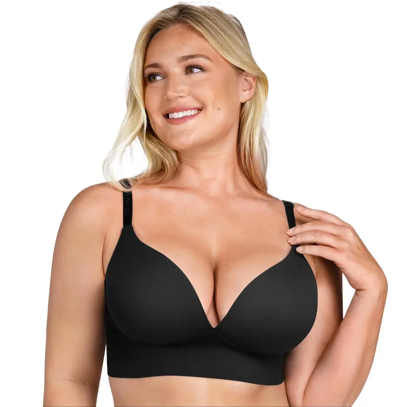 Shapellx Seamless Embrace Wireless T-Shirt Bra Back to School
