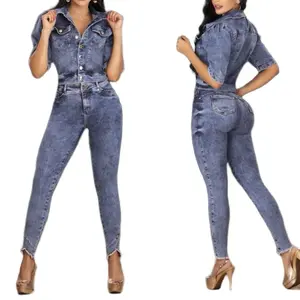 P74-51 Colombian Set en Denim Blue Color