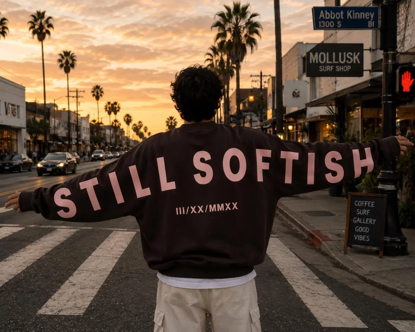 Unisex Still Softish Sweatshirt Arm To Arm Lettering Hoodie Big Letter Crewneck Arm To Arm Big Bold Text Zip Hoodie Trendy