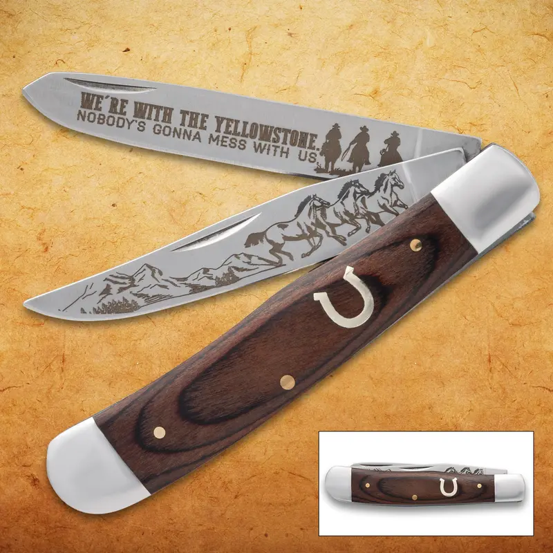 Horseshoe Trapper Pocket Knife