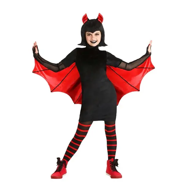 Girl's Deluxe Hotel Transylvania Mavis Costume