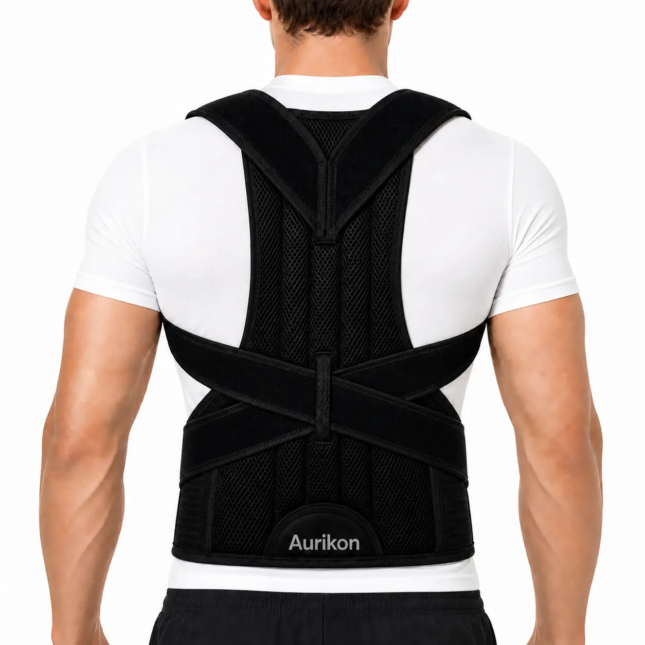 Adjustable Posture Corrector Brace - Posture Improver for Men & Women, Back Support to Relieve Pain at Home & Office
