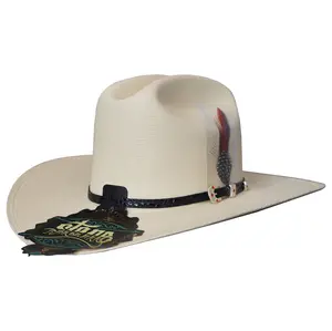 Stone Lona Chaparral 1000X Cowboy Hat x3.5" Brim Short Crown 4.5" Estilo Sinaloa Toquilla Negra