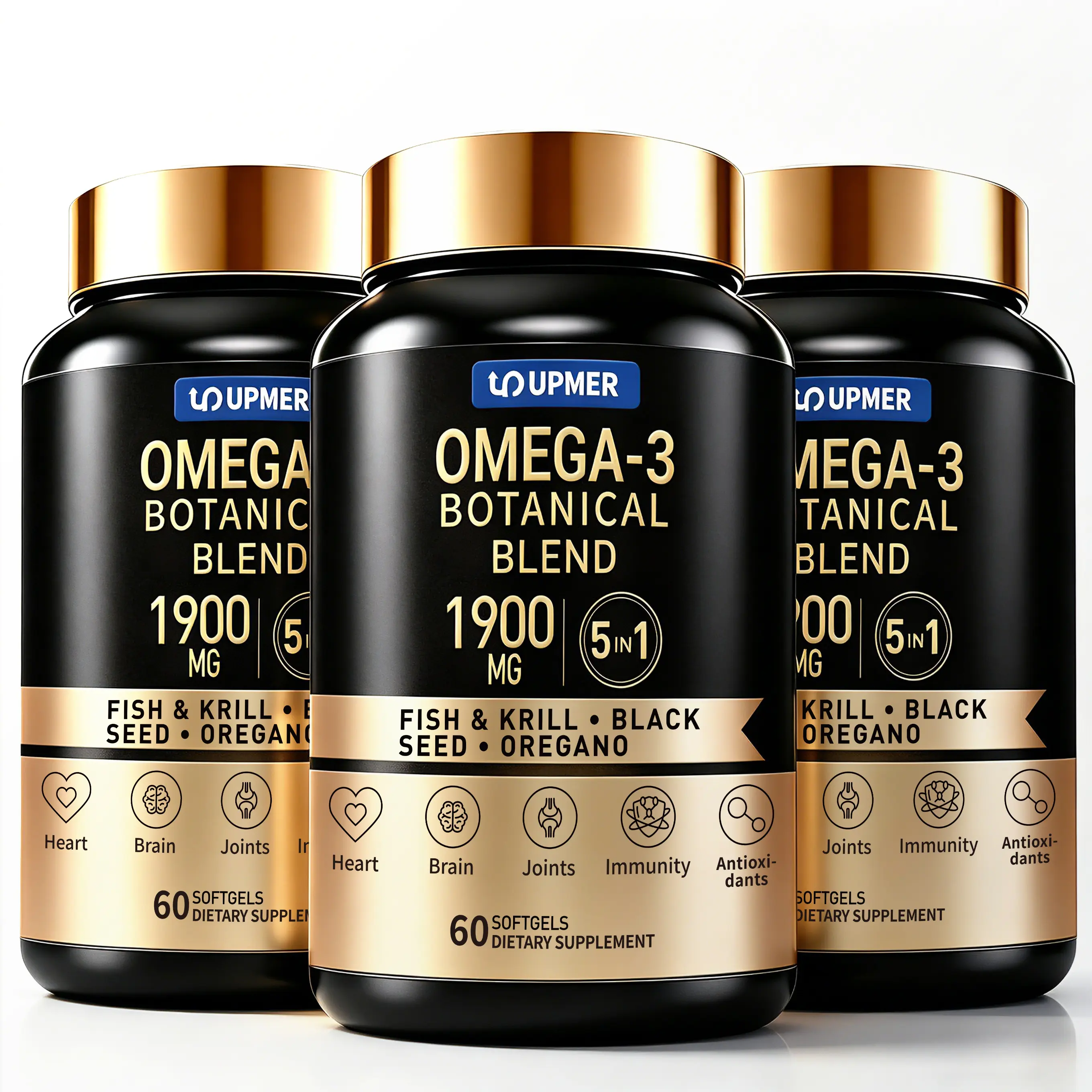 3 Bottles – 180 Capsules