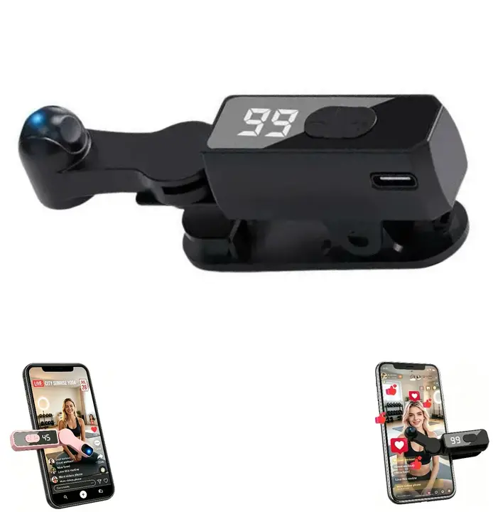 Auto Clicker Adjustable-Speed Phone Tapper, Rechargeable Automatic Clicker - Auto Clicker Speed Tool, Rechargeable Cordless – 107 Adjustable Speed, Fast-Click Auto Screen Clicker Device for Live Stream Likes, Games, Repetitive Task, Purchases