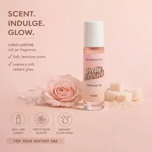 Her Softest Era Perfume Roller Oil 10 ML - Long-lasting Alcohol-free Floral Perfume for Soft Girls