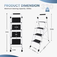 4 Steps - Iron Pedal - Black and White
