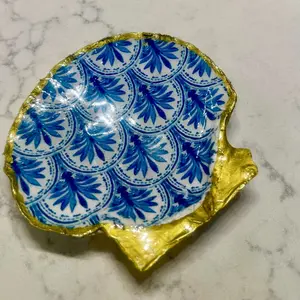 Single Decoupage Napkins for Crafts Oyster Clam and Scalloped Shell Art Assorted Designs Perfect for Decoupage Projects