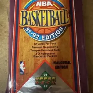 91-92 upper deck nba packs