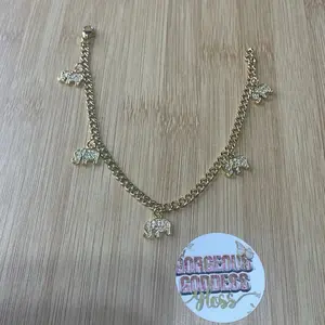 Elephant  water resistant anklets