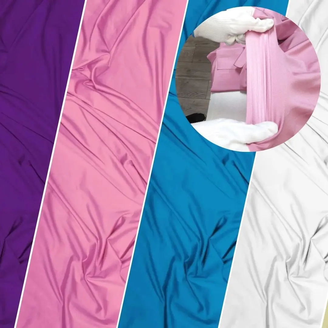Solid Stretch Spandex Costume Nylon Fabric / Sold By The Yard