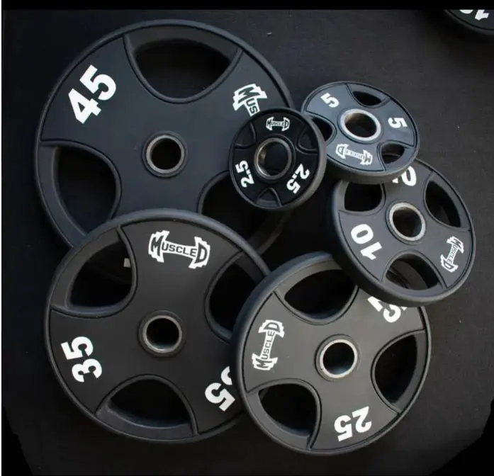Pro Urethane Coated Olympic Plates (2.5,5,10,25,35,45 lb) per Pair - Weights