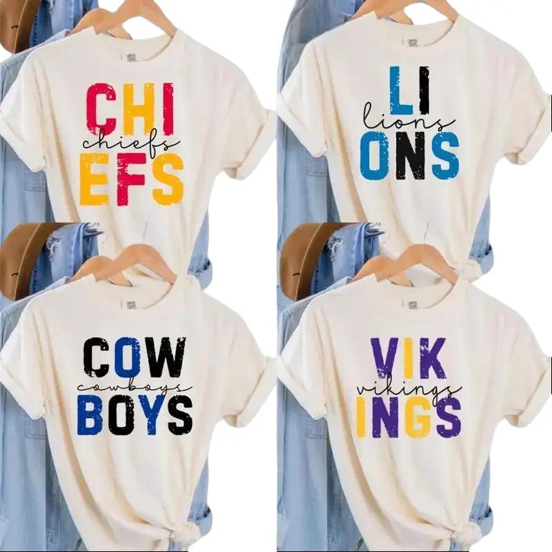 Vintage Comfort Colors First Down Football Shirt – Ivory, Football Sports T-shirt, Retro Football Tees, For Women, For Men, Classic T-Shirt All Teams Football, Gifts For Football Fan Sport, Custom Team