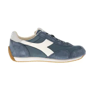 diadora Mens Equipe H Dirty Stone Wash Lace Up Sneakers Shoes Casual - Blue