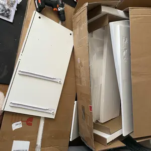 RoyalCraft Makeup Vanity Desk with Drawers, Large Extendable Corner Table for Working,Studying,Drawing, Sewing, and Nail Care, Modern Dressing Table & Home Office Desk for Bedroom, Makeup Vanity Without Mirror (White,beige)