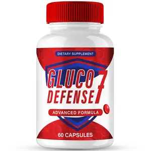 Gluco Defense 7 Capsules, Official Blood Support Supplement Pills (60 Capsules)