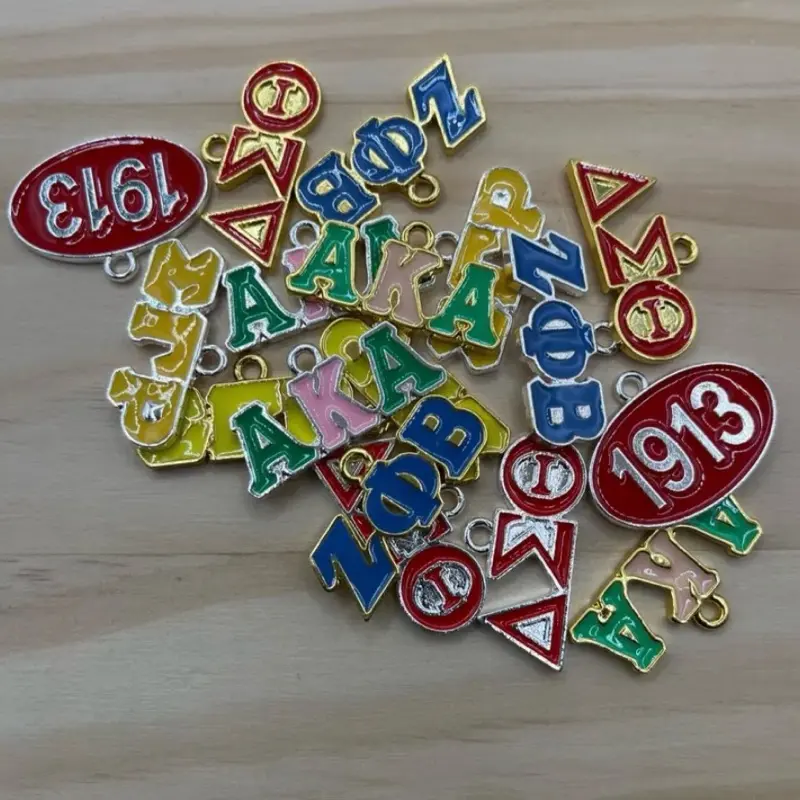 Sorority charm  4pc. Bundle