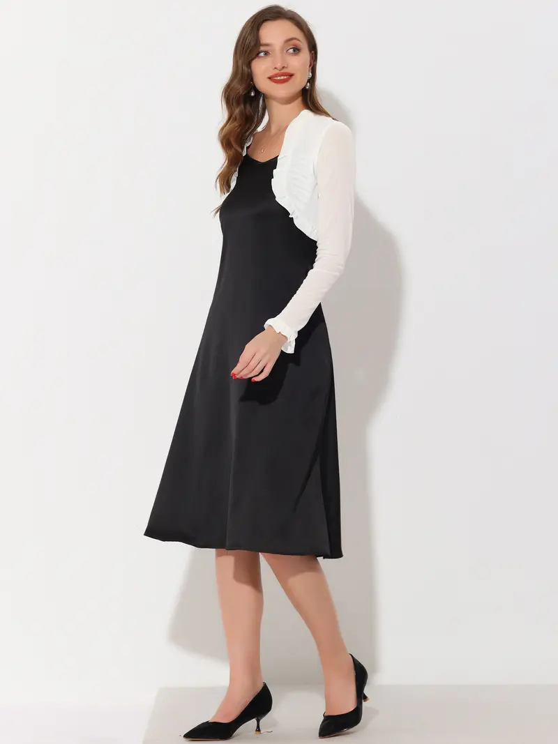 Bolero Cocktail Dress With Cardigan DARING DIVA Open Front Collar Shrug Cocktail Bolero Cardigan S Light Bolero Cocktail Dress With Cardigan DARING DIVA Open Front Collar Shrug Cocktail Bolero Cardigan S Light