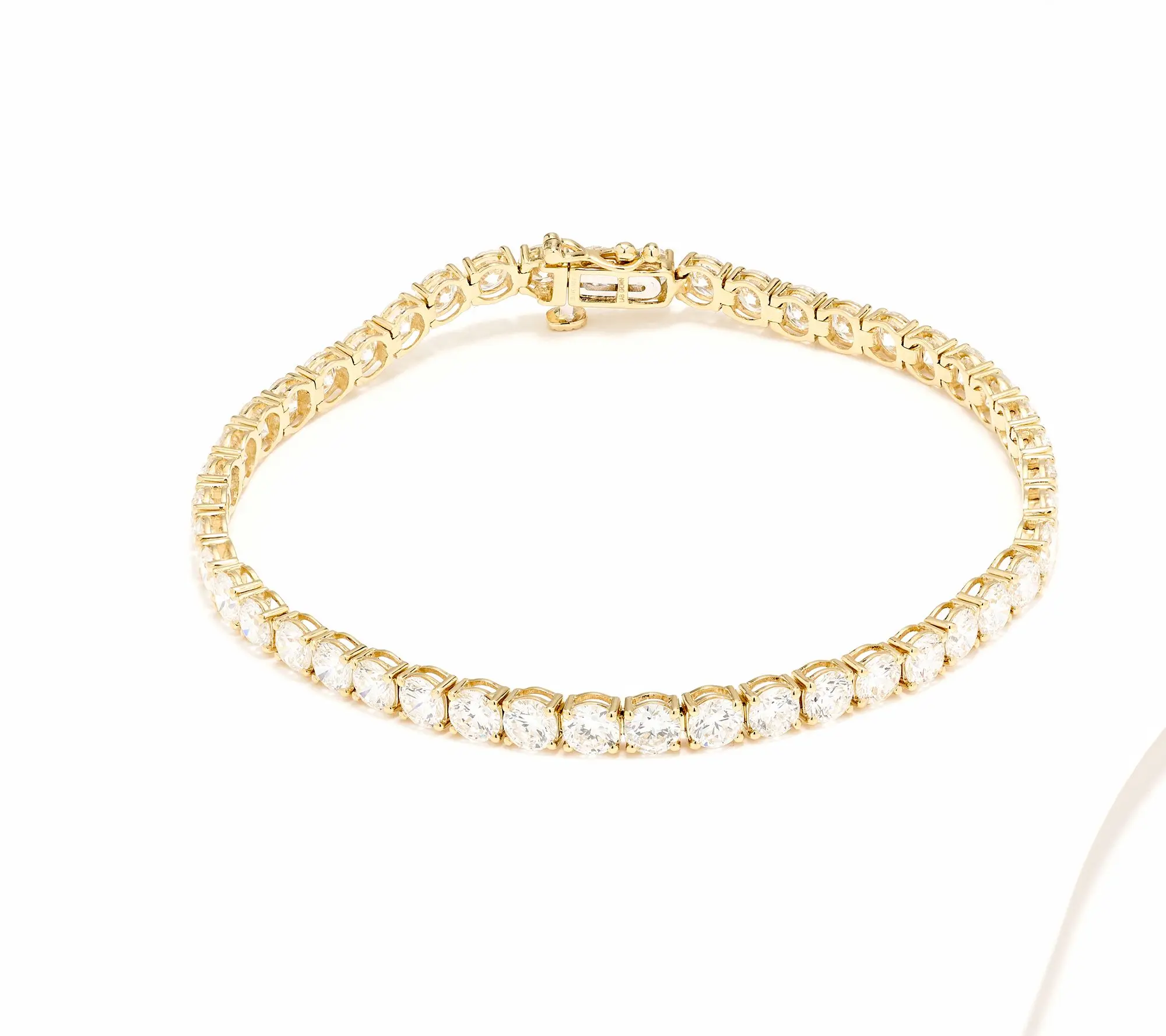 Fire Light Lab Grown Diamond 10.00 cttw Tennis Bracelet, 14K Fire Light Lab Grown Diamond 10.00 cttw Tennis Bracelet, 14K