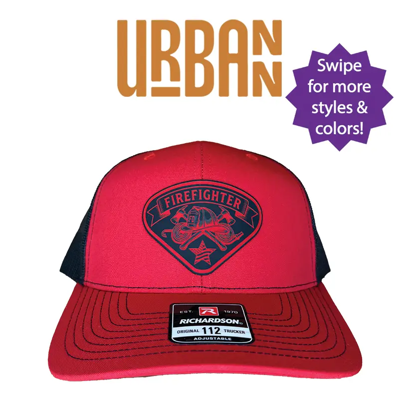 Firefighter Hat - Richardson 112 Trucker Hat